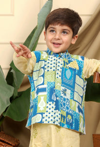 Manara Boys Ethnic Bandi Nehru Jacket