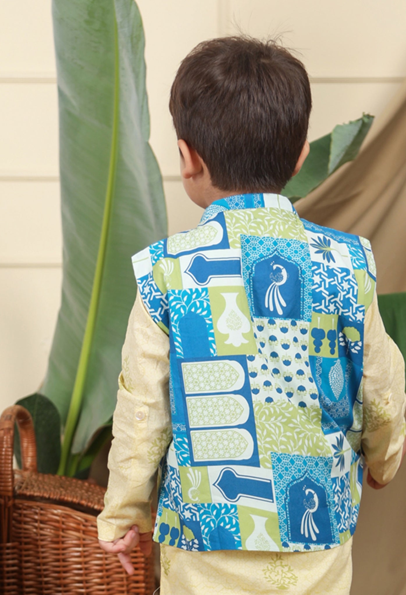 Manara Boys Ethnic Bandi Nehru Jacket