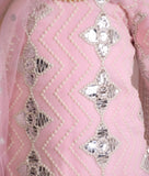 Pink Gota Embroidered Kurti With Sharara