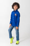 FOOTBALL SHIRT IN ROYALBLUE