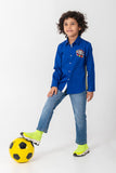 FOOTBALL SHIRT IN ROYALBLUE