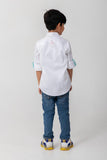 FOOTBALL BEADWORK EMBROIDERY SHIRT