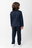 TWO TONE PANNELED SUIT SET