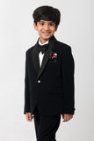 SHAWL COLLAR TUXEDO WITH PINTUCK DETAILING ON COLLAR