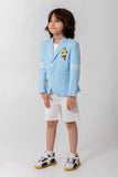 POWDER BLUE BLAZER WITH PCKLE BALL LOGO