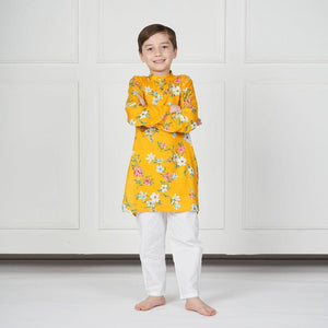 Yellow Poppy Boys Set