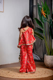 RED PATOLA GIRL