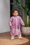 PURPLE ZARI KURTA SET