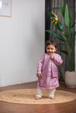 PURPLE ZARI KURTA SET