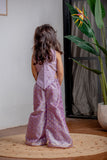 PURPLE ZARI PANT SET