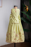 GREEN BIB GHAGRA