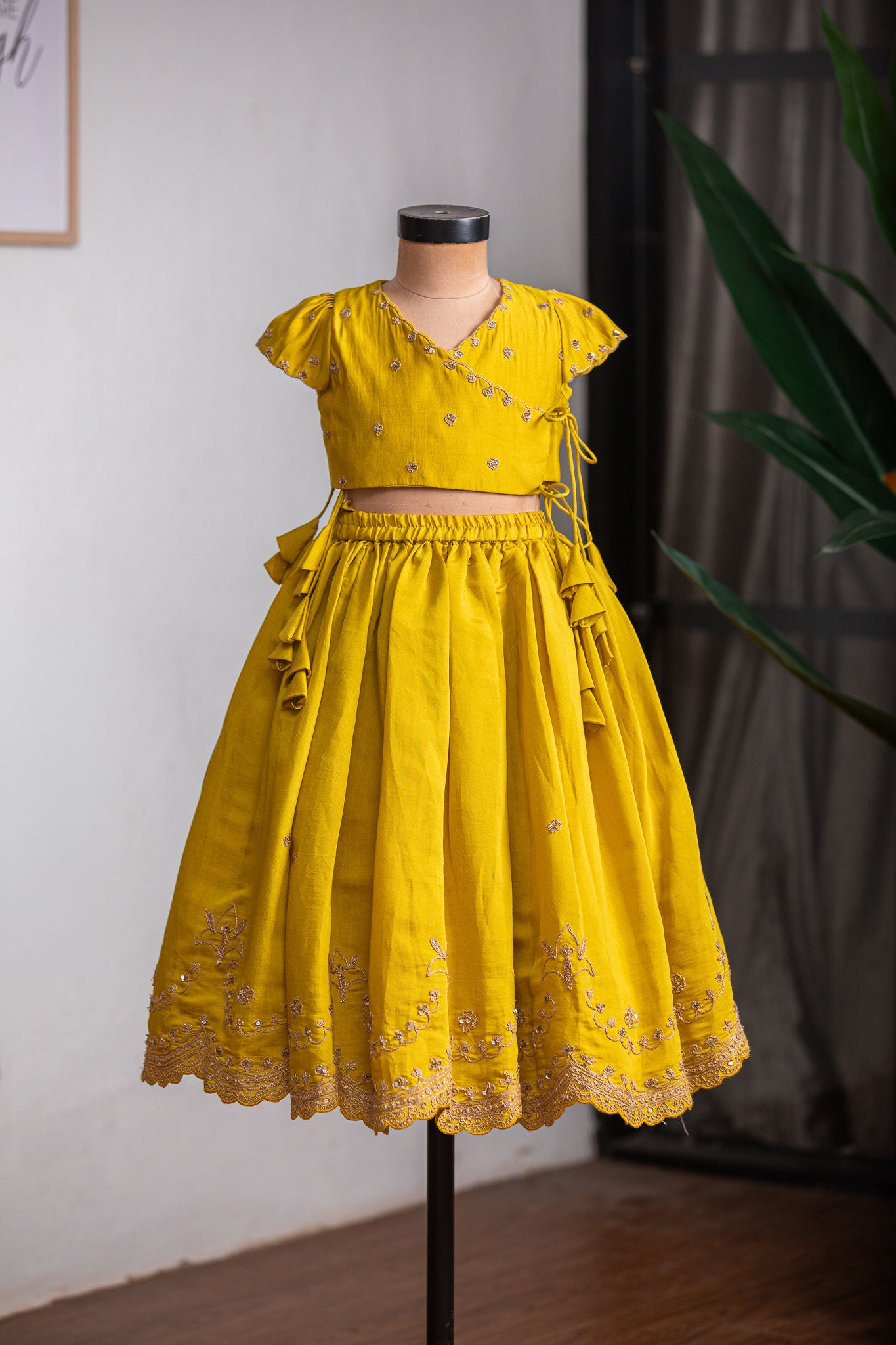 MUSTARD DORI GHAGRA