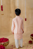 PEACH CHAKRI JACKET SET