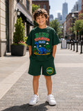 Oversized Green Dino Co-Ord Set