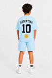 Argentina Oversized Light Blue Co-Ord Set
