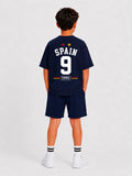 Spain Oversized Navy Co-Ord Set