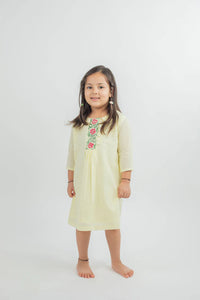 Cotton Dobby Dress