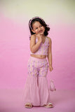 Petal Pink Sharara Set