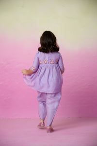 Whimsical Butterfly Kurta Set