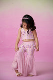 Petal Pink Sharara Set