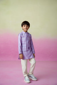 Lavender Skies Kurta Set