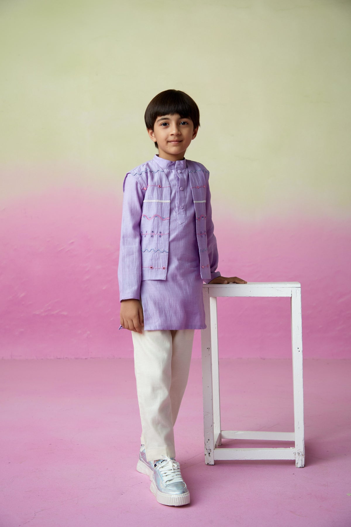 Lavender Skies Kurta Set