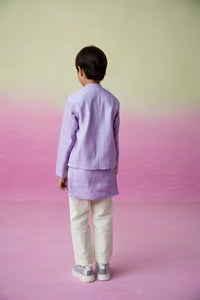 Lavender Skies Kurta Set