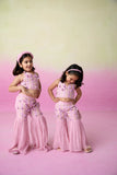 Petal Pink Sharara Set