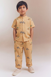 GOLDEN SAFARI TROUSER SET