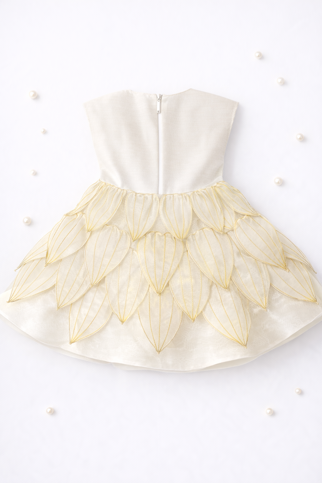 Tissue petals dress