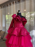 Shimmering In Glittering In A Mahendra Pink