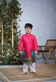 Pink Pichwai Kurta Set