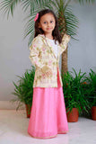 Picjwai print blazer palazzo set