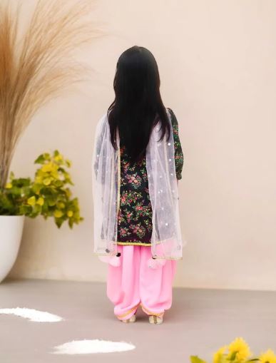 Printed Kurti With Salwar