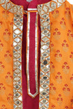 Mirror Embroidered Sherwani Set