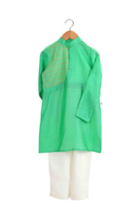 Vibrant Applique Kurta