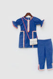 Denim Kurti Pant for Girls