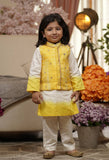 Yellow Jacket with Kurta Pant for Boys