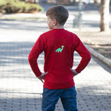 Unisex Red Wanderer Dino Sweatshirt