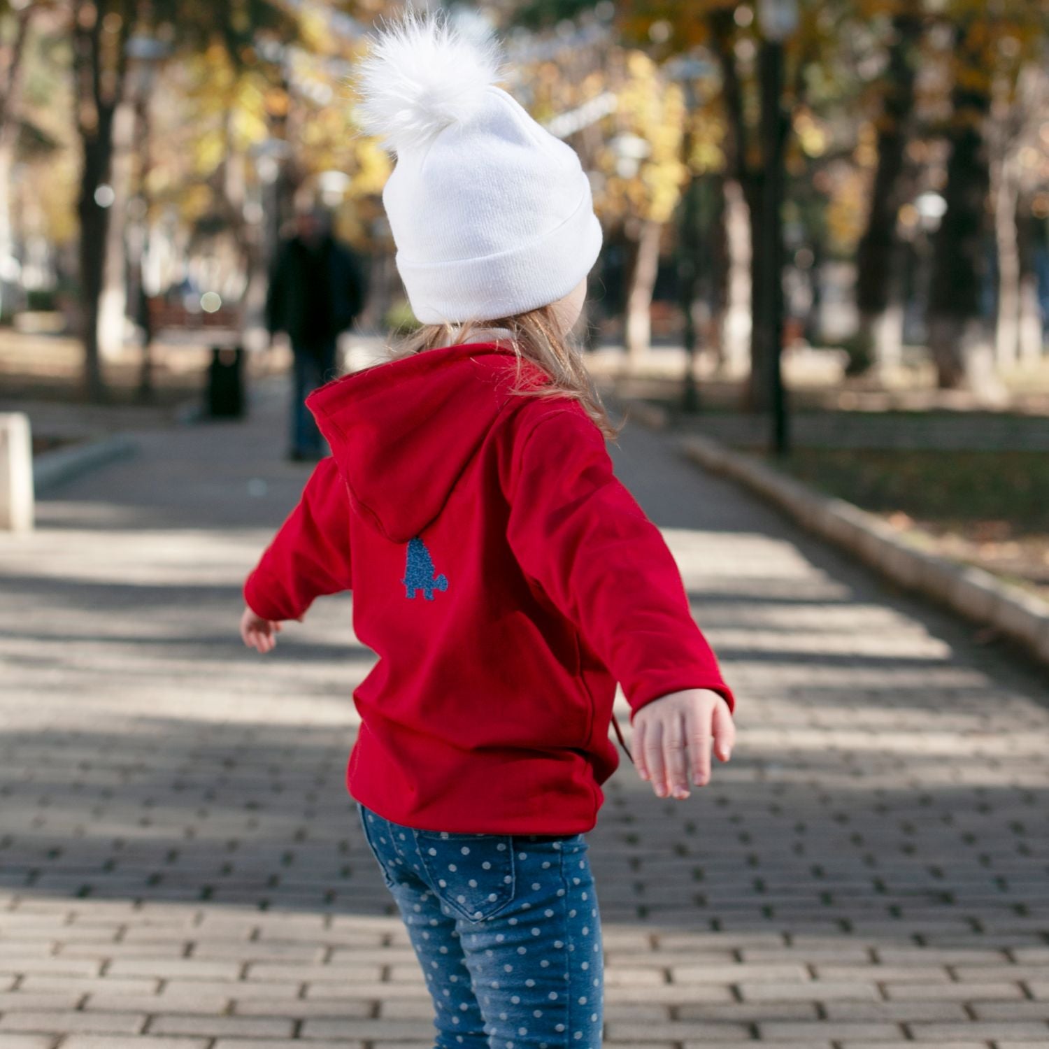 Unisex Red Snuggles Hoodie