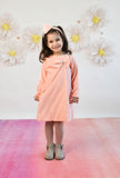 Baby Pink Velvet Dress