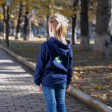 Unisex Blue Snuggles Hoodie