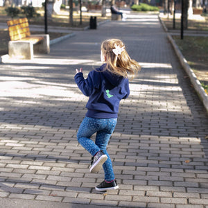 Unisex Blue Snuggles Hoodie