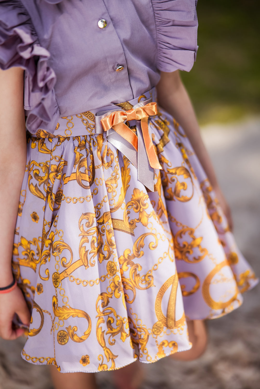 Lavender Dragonfly Skirt