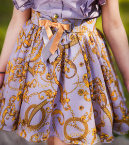 Lavender Dragonfly Skirt