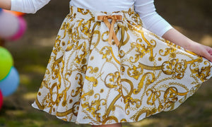 Ivory Dragonfly Skirt