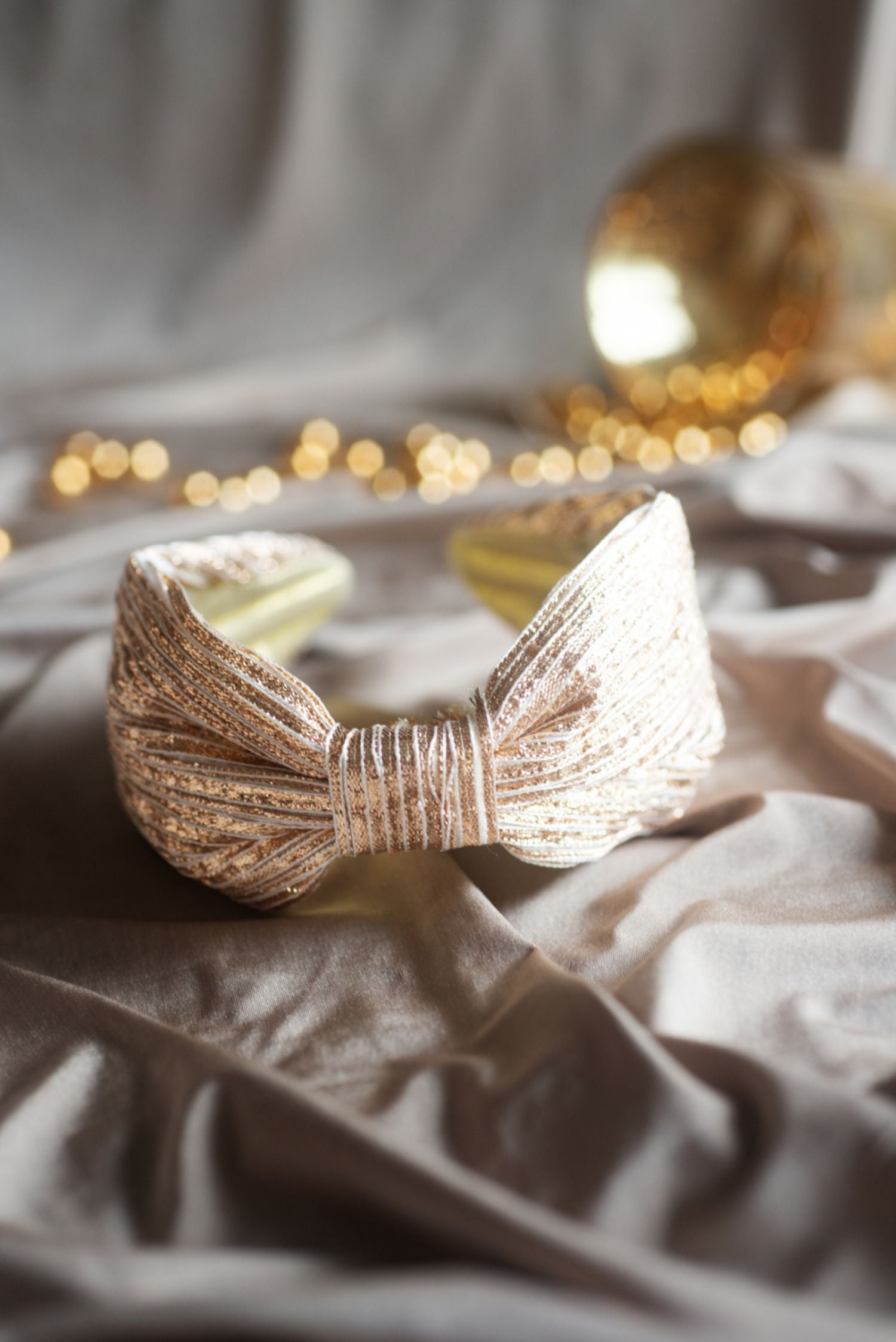 Gleaming Gold Shimmer Headband