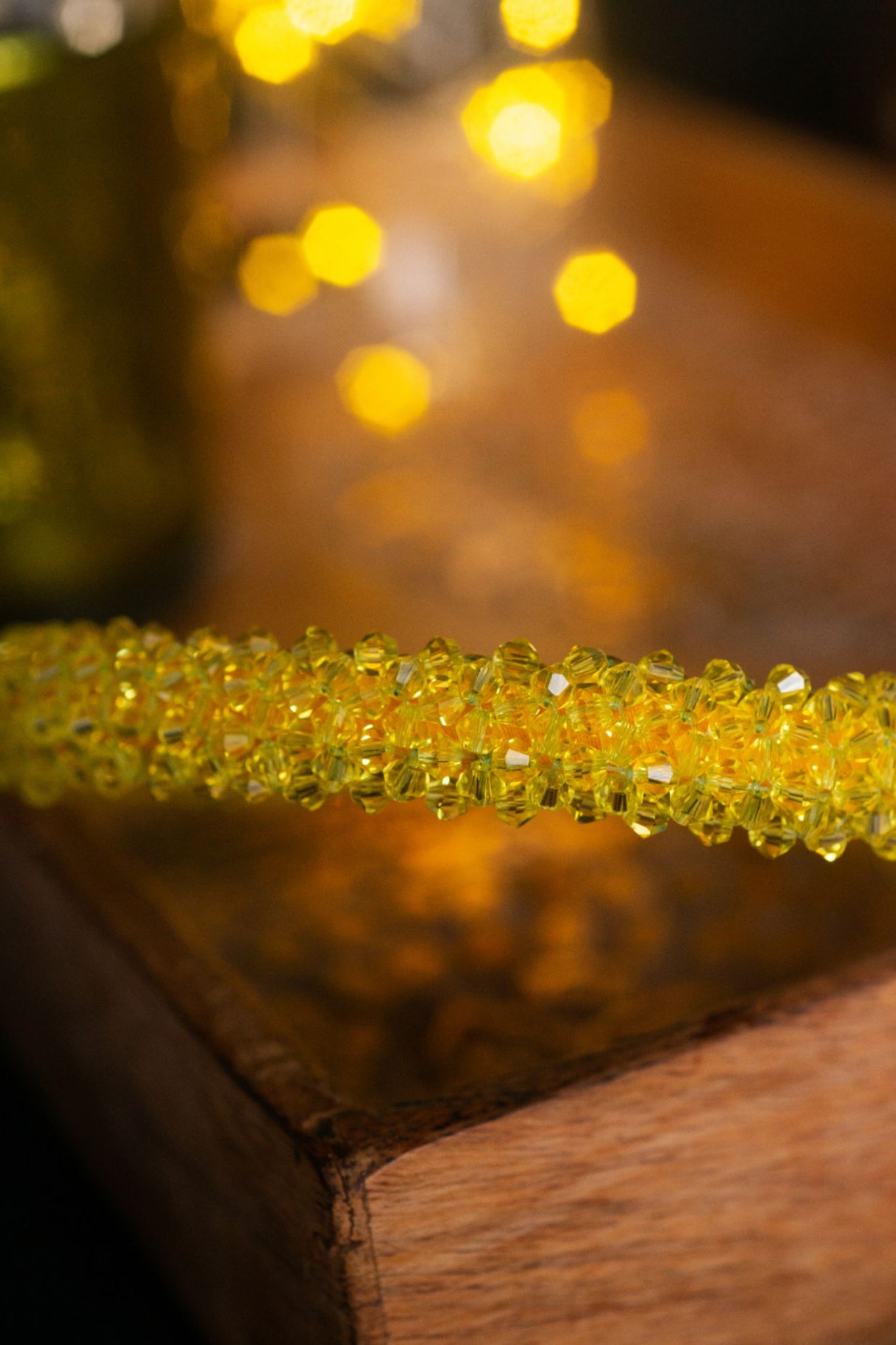 Yellow Amber Hairband