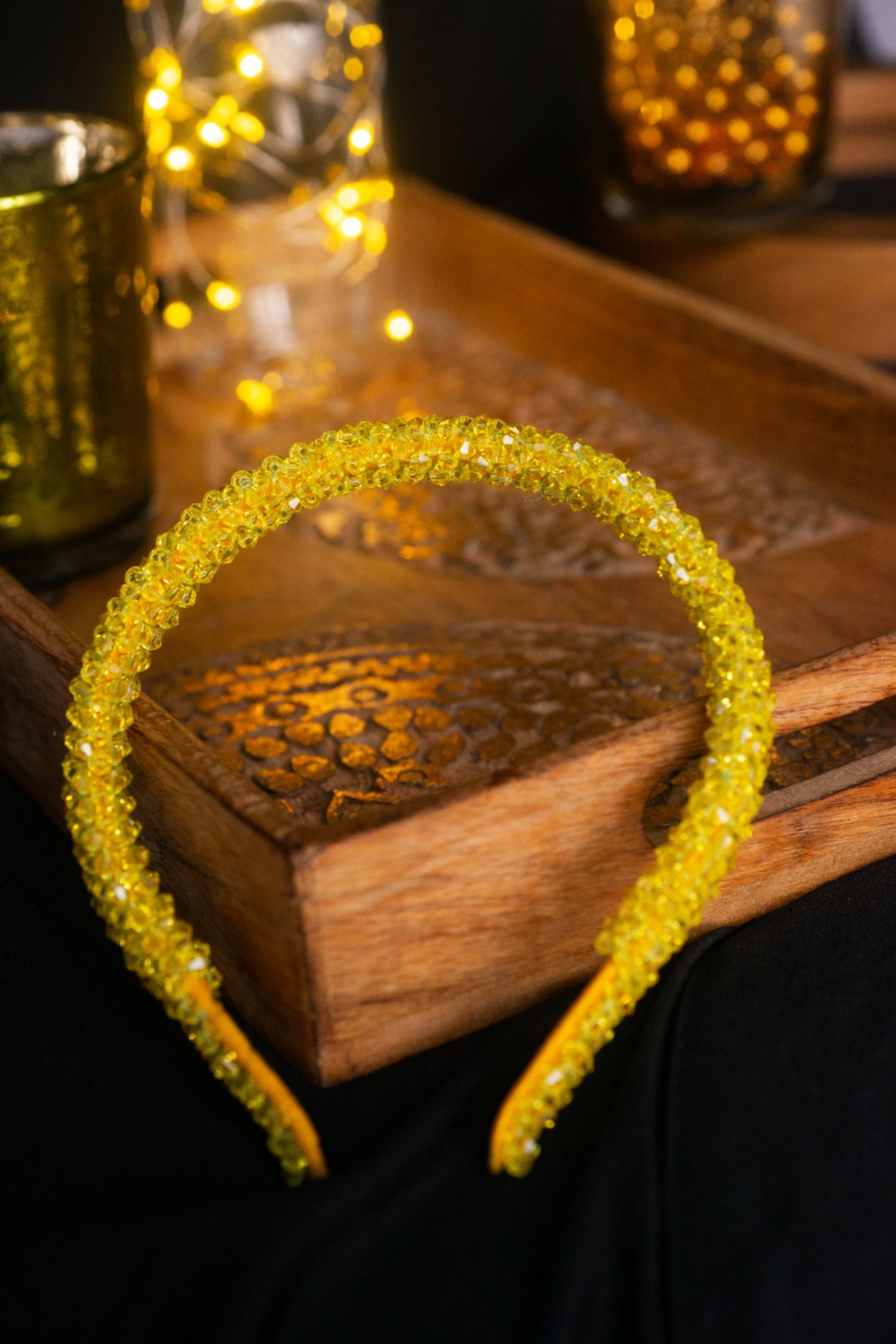 Yellow Amber Hairband