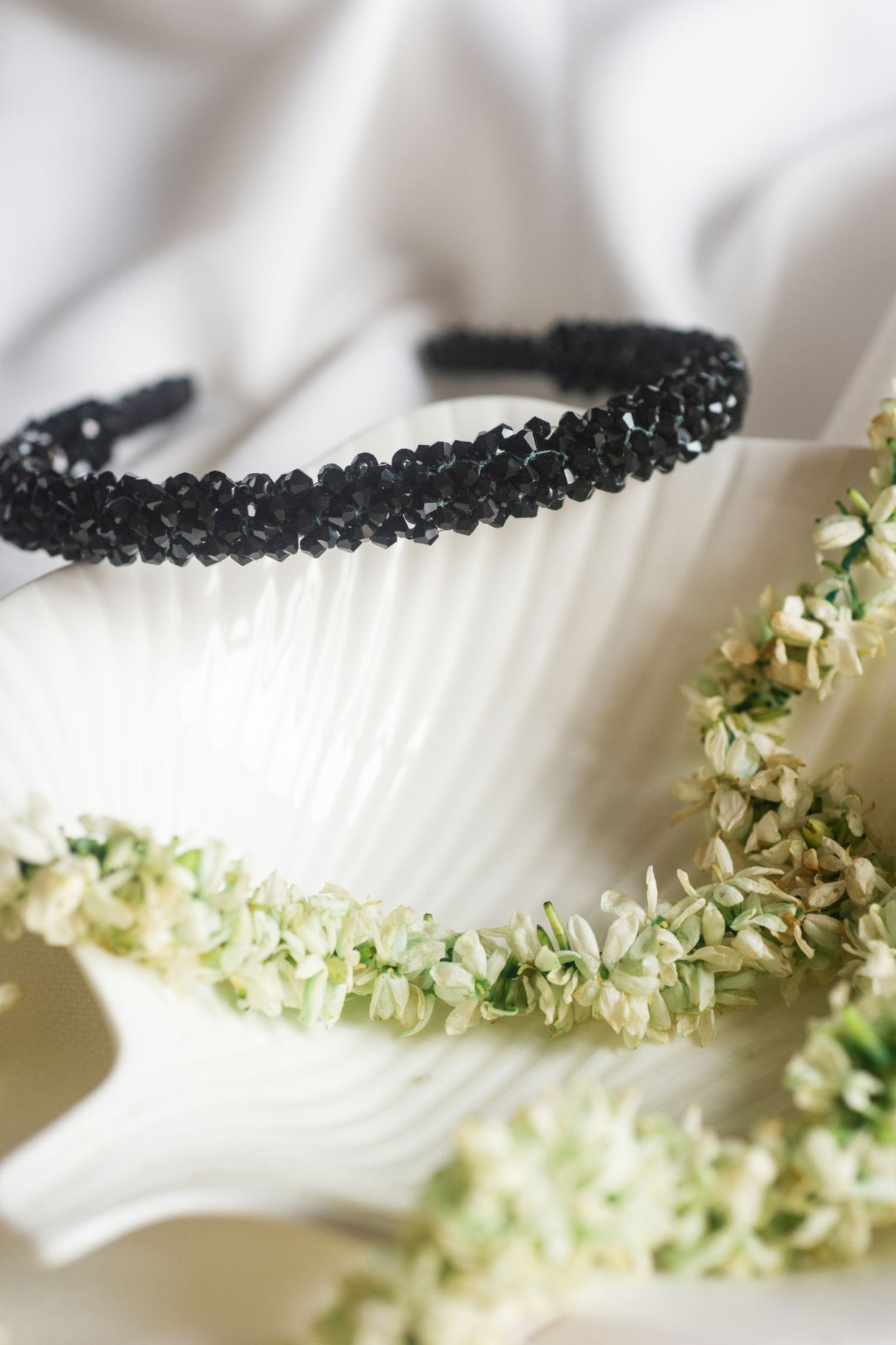 Absolute Obsidian Crystal Hairband